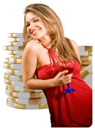 happy girl poker player happy girl poker player